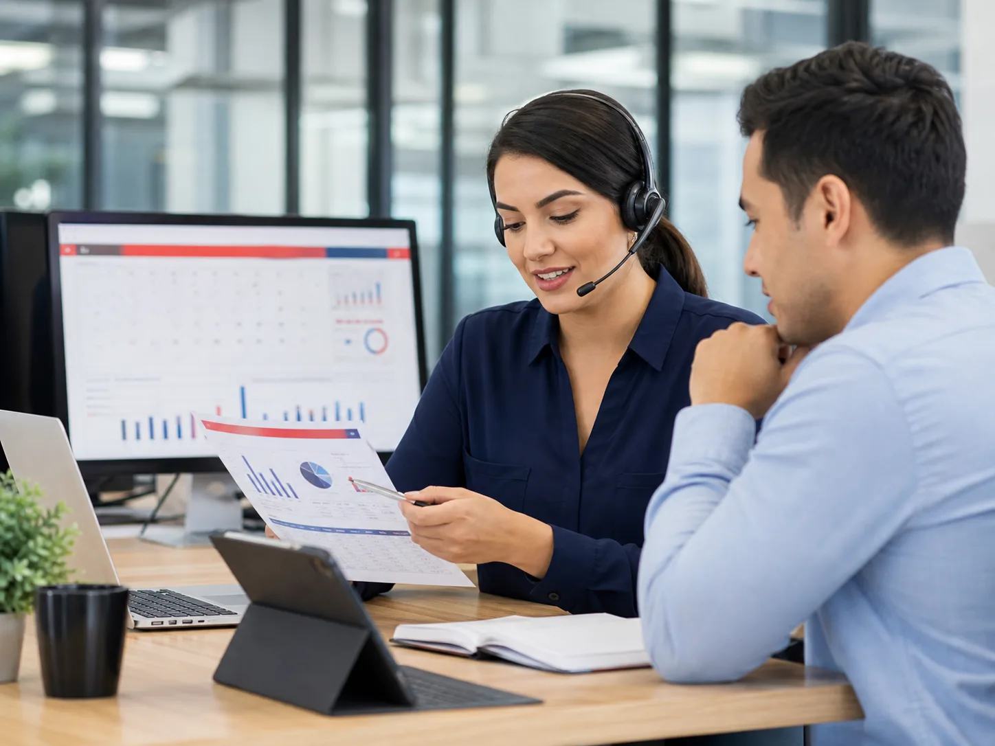 Dedicated Administrative Support visual